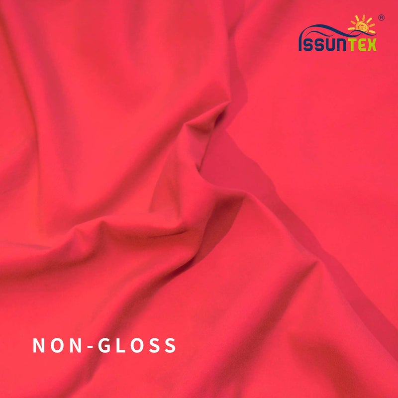 ISSUNTEX 6X9 ft Background Muslin Backdrop, Photo Studio, Collapsible High Density Screen for Video Photography and Television-Red - Image 5